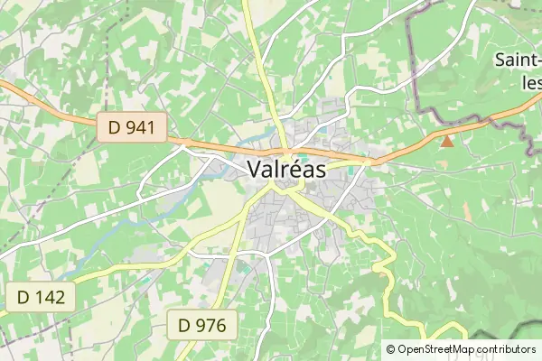 Mapa Valréas