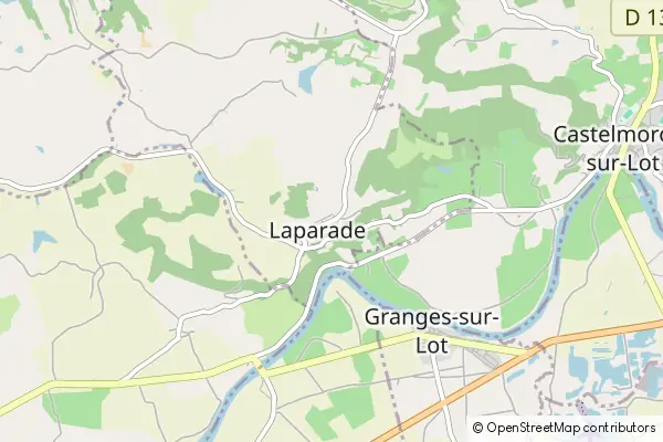 Mapa Laparade