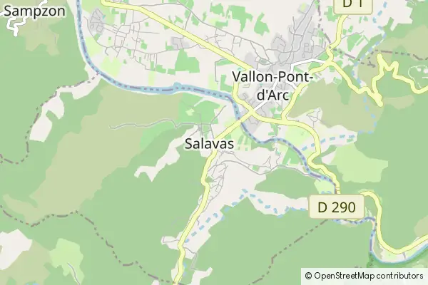 Mapa Salavas