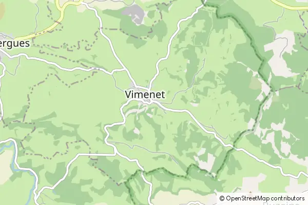 Mapa Vimenet