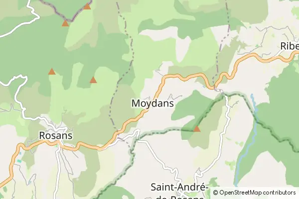 Mapa Moydans