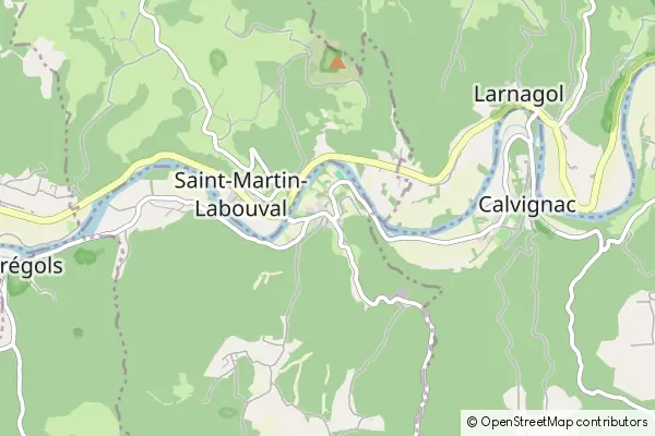 Mapa Cénevières