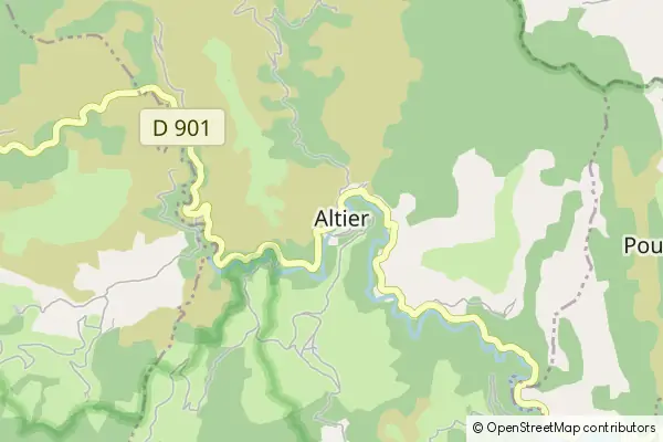 Mapa Altier