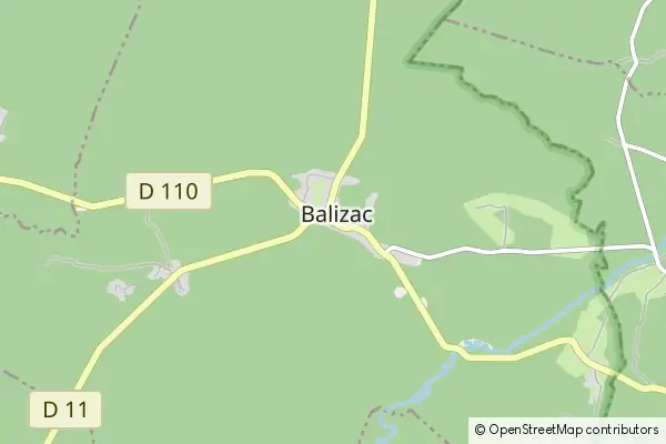 Mapa Balizac