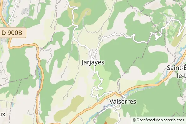 Mapa Jarjayes