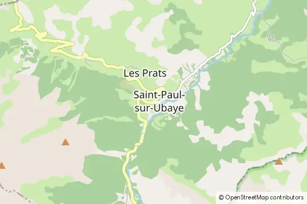 Mapa Saint-Paul