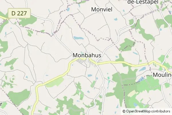 Mapa Monbahus