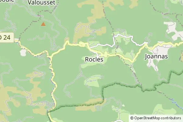 Mapa Rocles