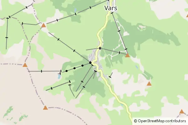 Mapa Vars