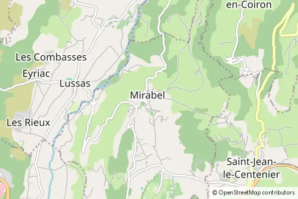 Mapa Mirabel