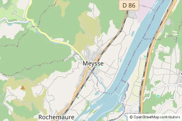 Mapa Meysse