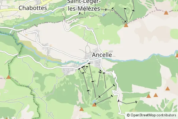 Mapa Ancelle