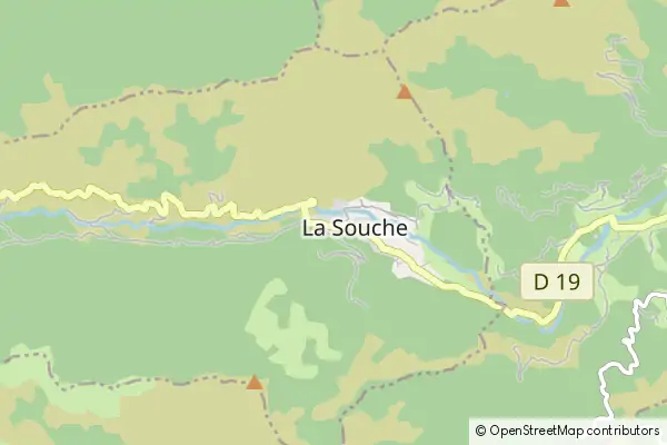 Mapa La Souche