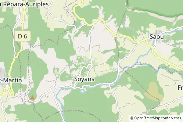 Mapa Soyans