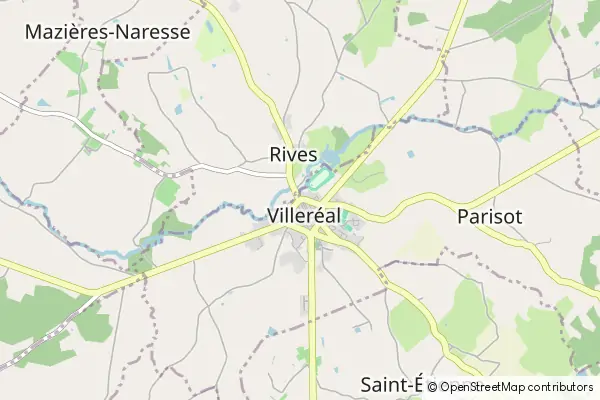 Mapa Villeréal