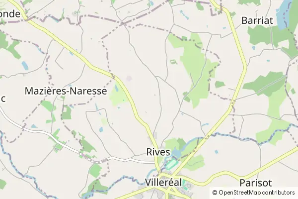 Mapa Rives