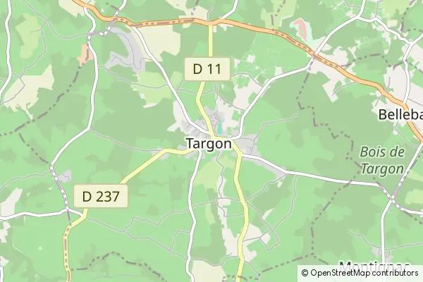 Mapa Targon