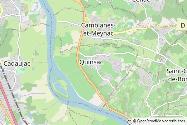 Mapa Quinsac
