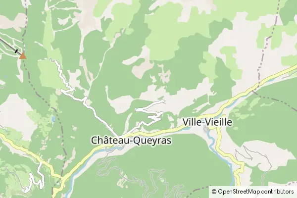 Mapa Chateau Ville Vieille