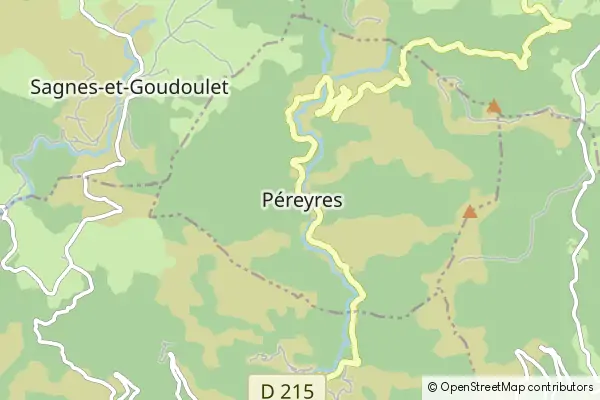 Mapa Péreyres