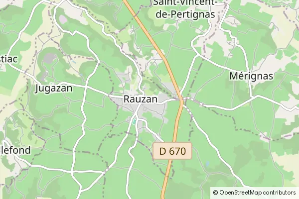 Mapa Rauzan