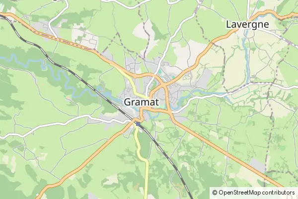 Mapa Gramat