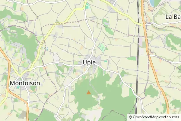 Mapa Upie