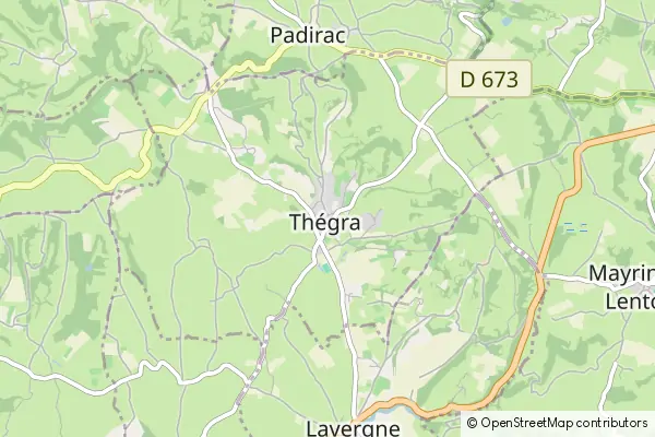 Mapa Thégra