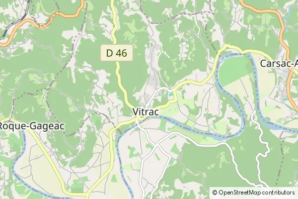 Mapa Vitrac