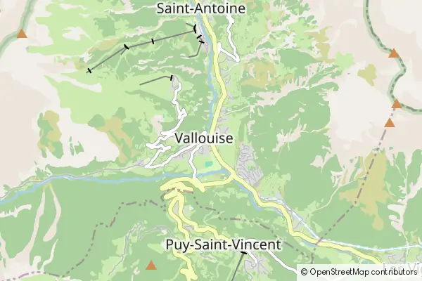 Mapa Vallouise