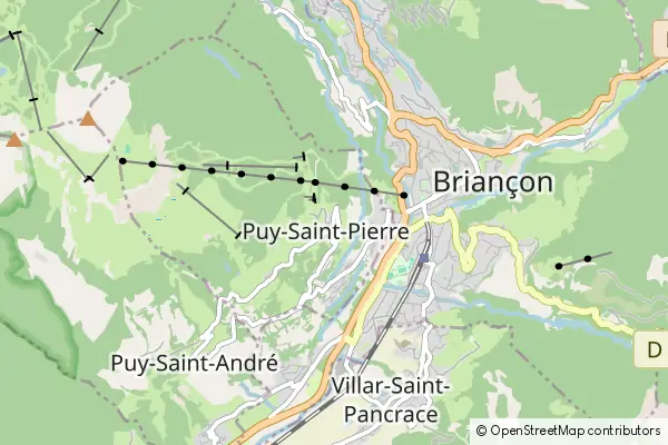 Mapa Puy-Saint-Pierre