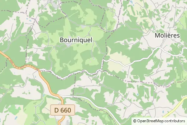 Mapa Gageac-et-Rouillac