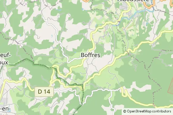 Mapa Boffres