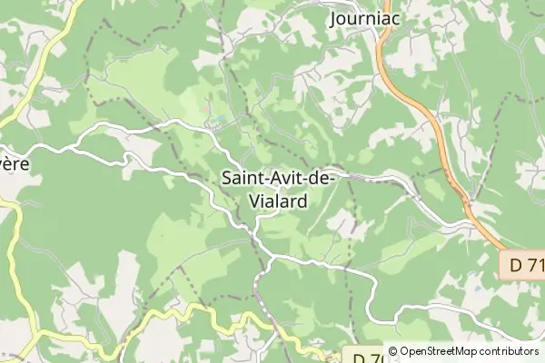 Mapa Saint-Avit-de-Vialard