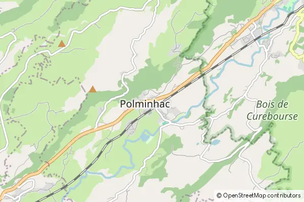 Mapa Polminhac