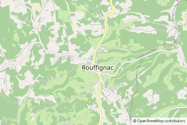 Mapa Rouffignac Saint Cernin de Reilhac