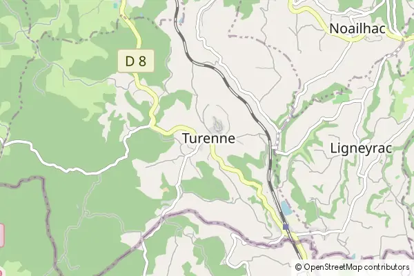 Mapa Turenne