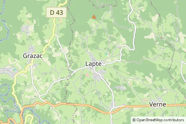 Mapa Lapte