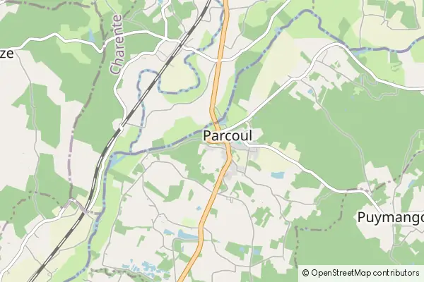 Mapa Parcoul