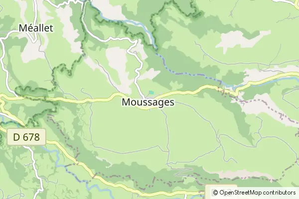 Mapa Moussages