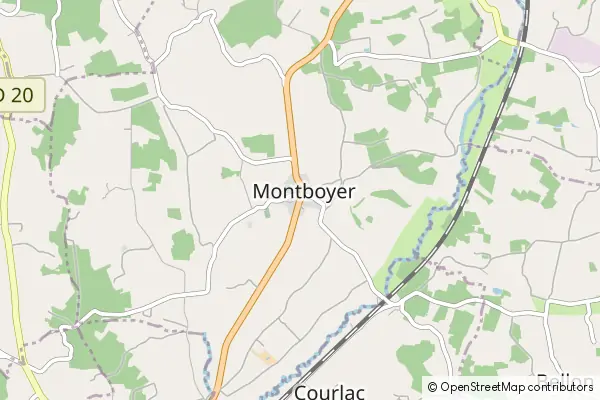 Mapa Montboyer