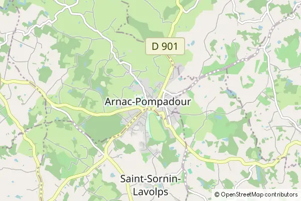 Mapa Pompadour