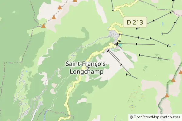 Mapa Saint Francois Longchamp