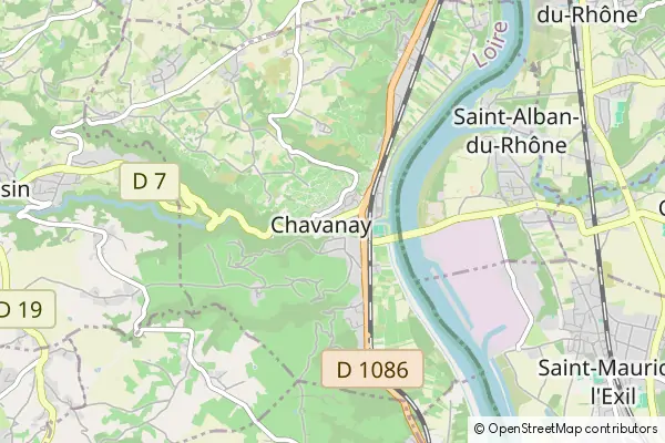 Mapa Chavanay