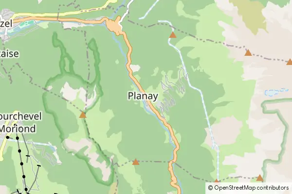 Mapa Planay