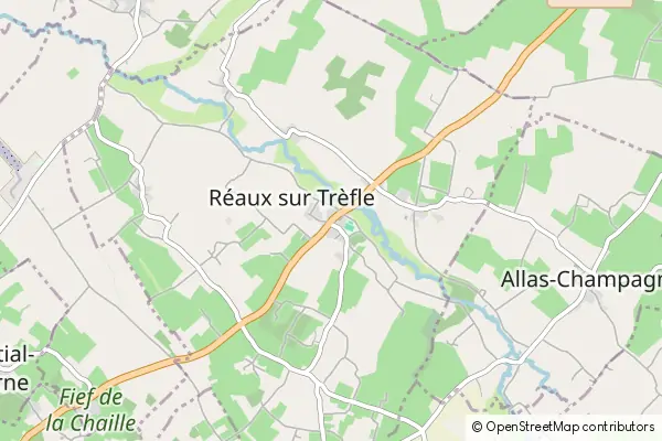 Mapa Réaux