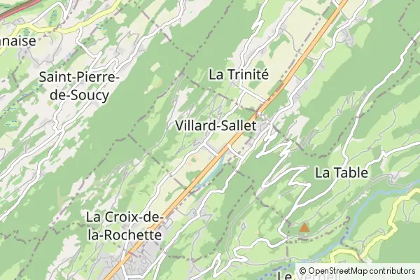 Mapa Villard-Sallet