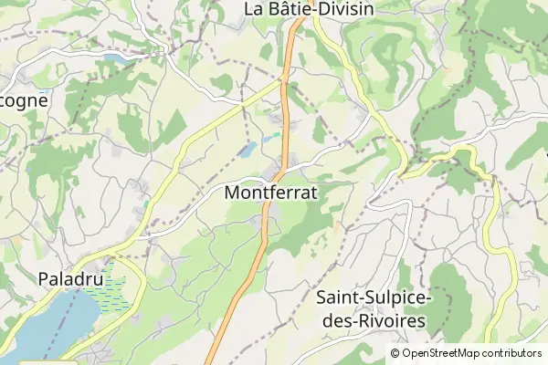 Mapa Montferrat