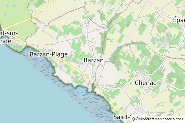 Mapa Barzan