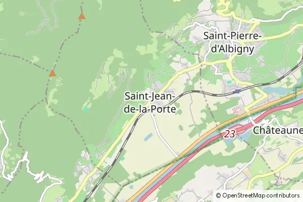 Mapa Saint-Jean-de-la-Porte